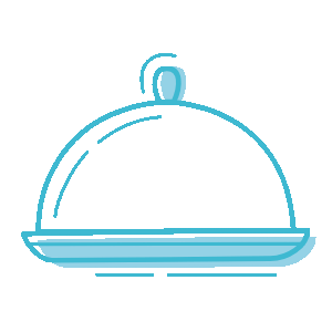 food plate warm cover
