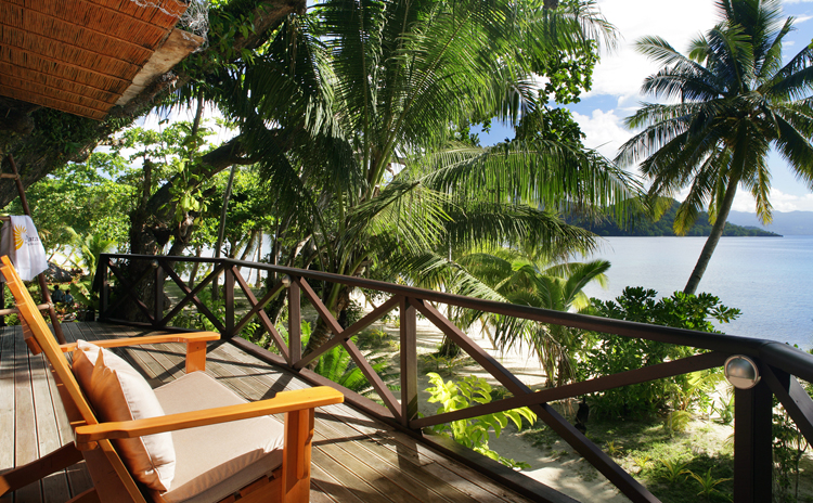 Matangi Treehouse View