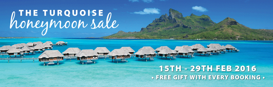 Turquosie Holidays Honeymoon Sale 2016