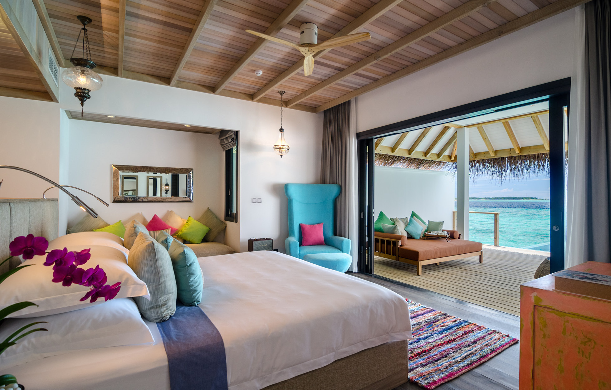finolhu ocean villa with pool room 