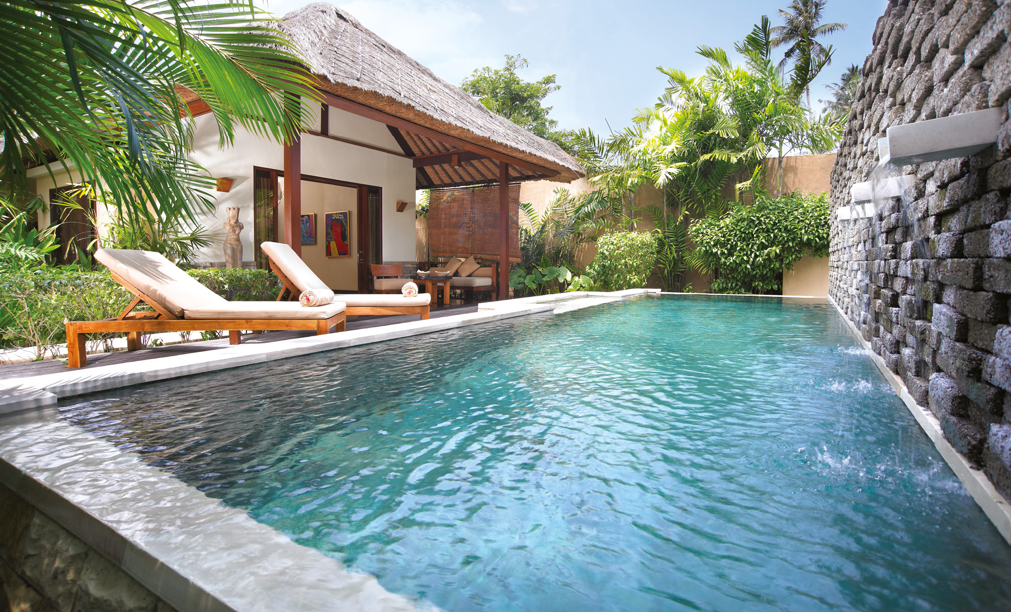 lombok qunci villas pool room villa