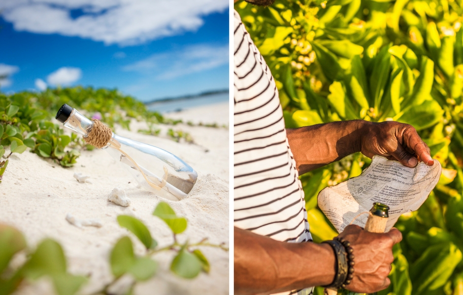 lux message in a bottle