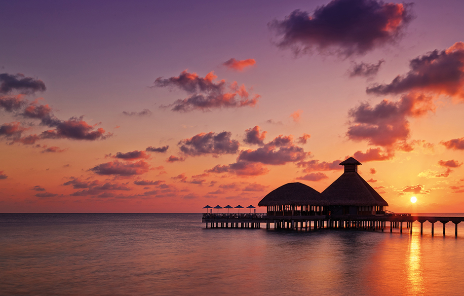 maldives sunset