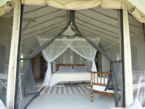 inside your tent at Lamai Serengeti, Tanzania