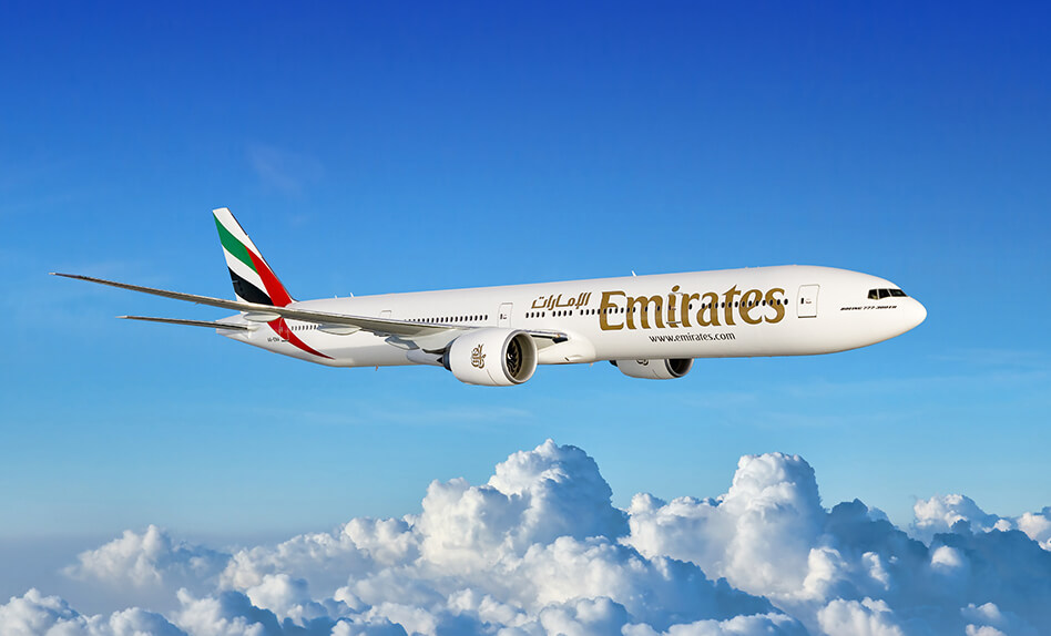 Emirates plane