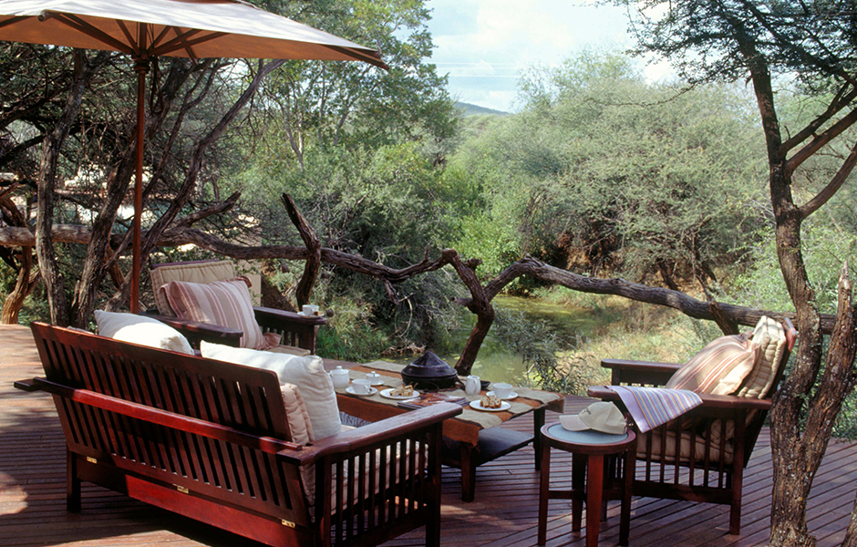 Sanctuary Makanyane afternoon tea