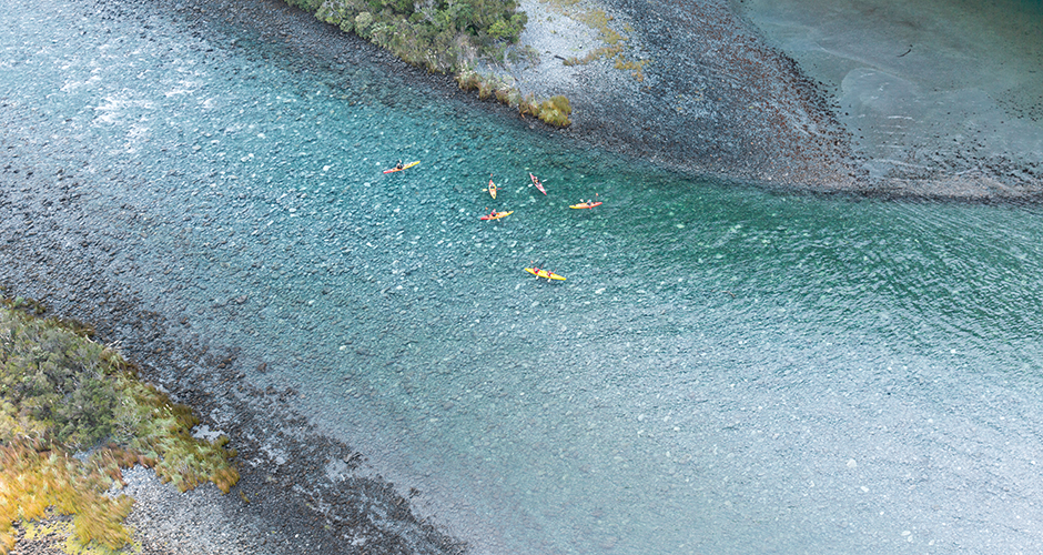 kayak in new zealand