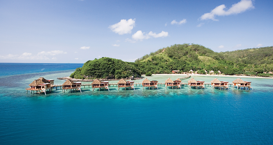 Likuliku lagoon in Fiji