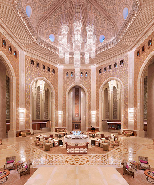 al bustan palace lobby