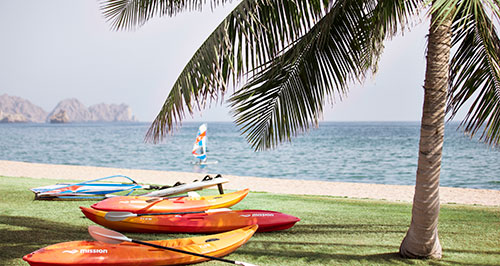 watersports at al bustan palace