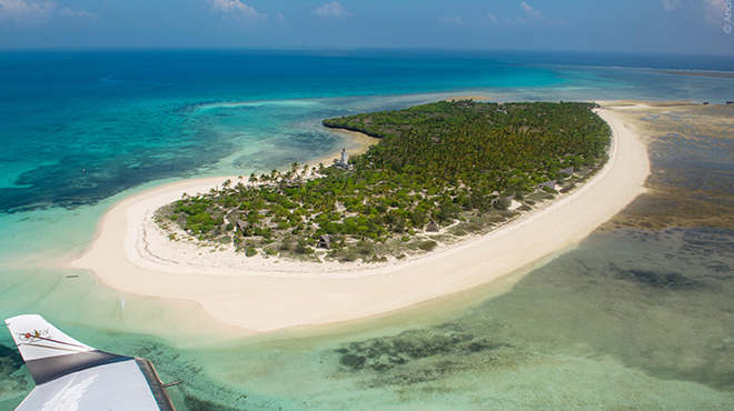 Fanjove Island in Tanzania