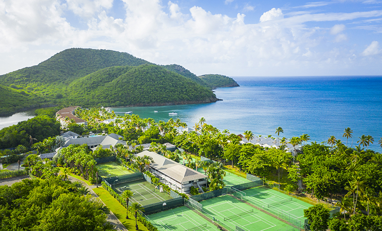 overview of carlisle bay antigua