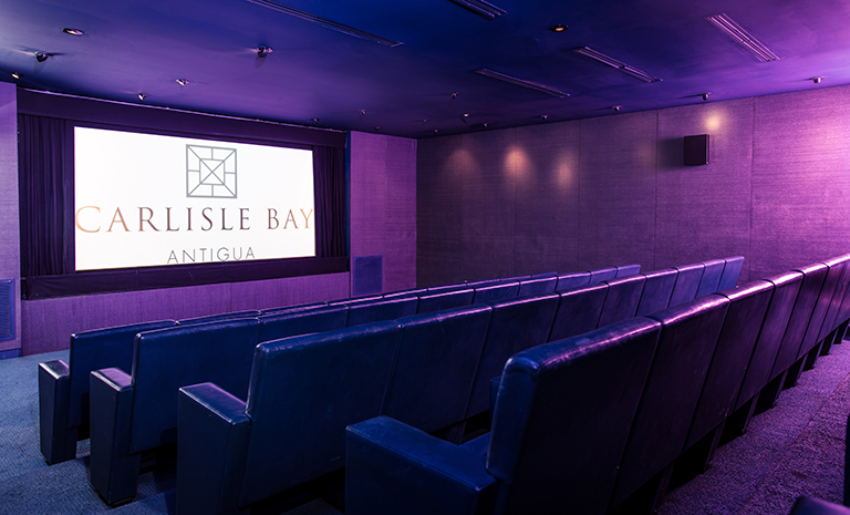 screening room at carlisle bay cinema