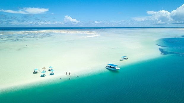 Alphonse Island in the Seychelles