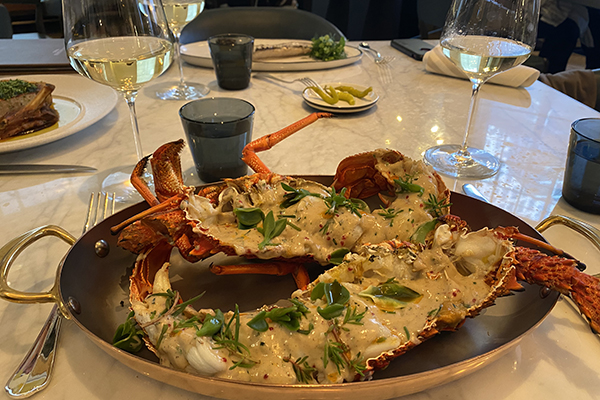 lobster at capella sydney