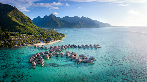 Hilton Resort on Moorea Island, Tahiti