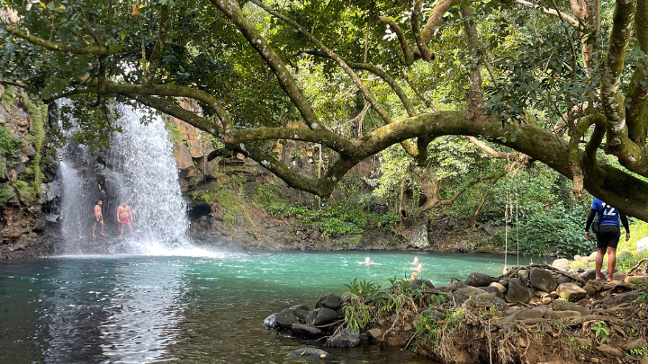 mauritius waterfalls