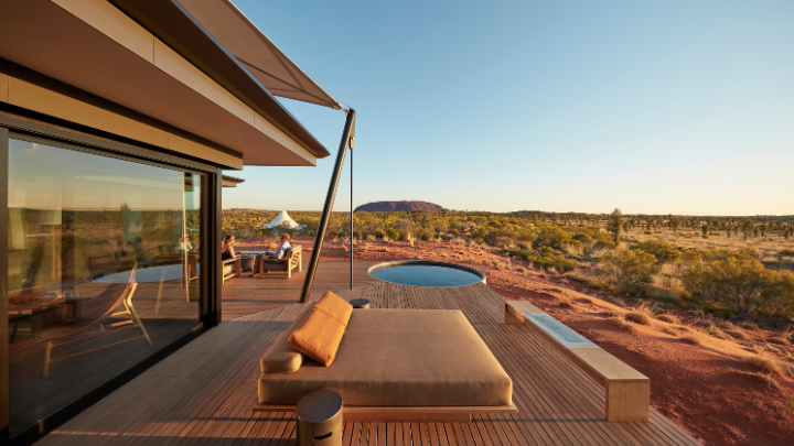 longitude 131 uluru room view