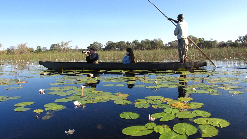 Motswiri Camp Boat Safari Okavango Delta