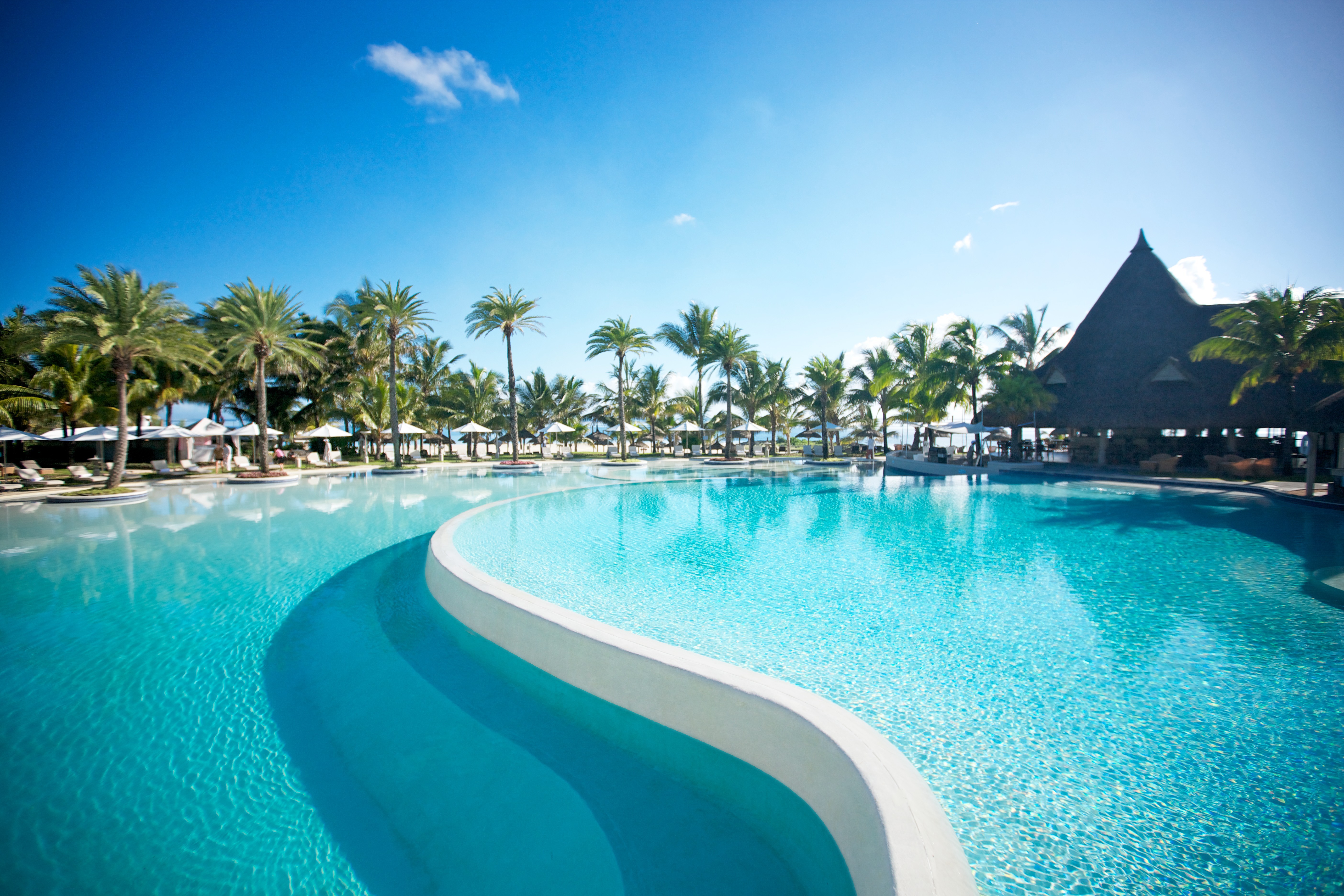LUX* Belle Mare Main Pool
