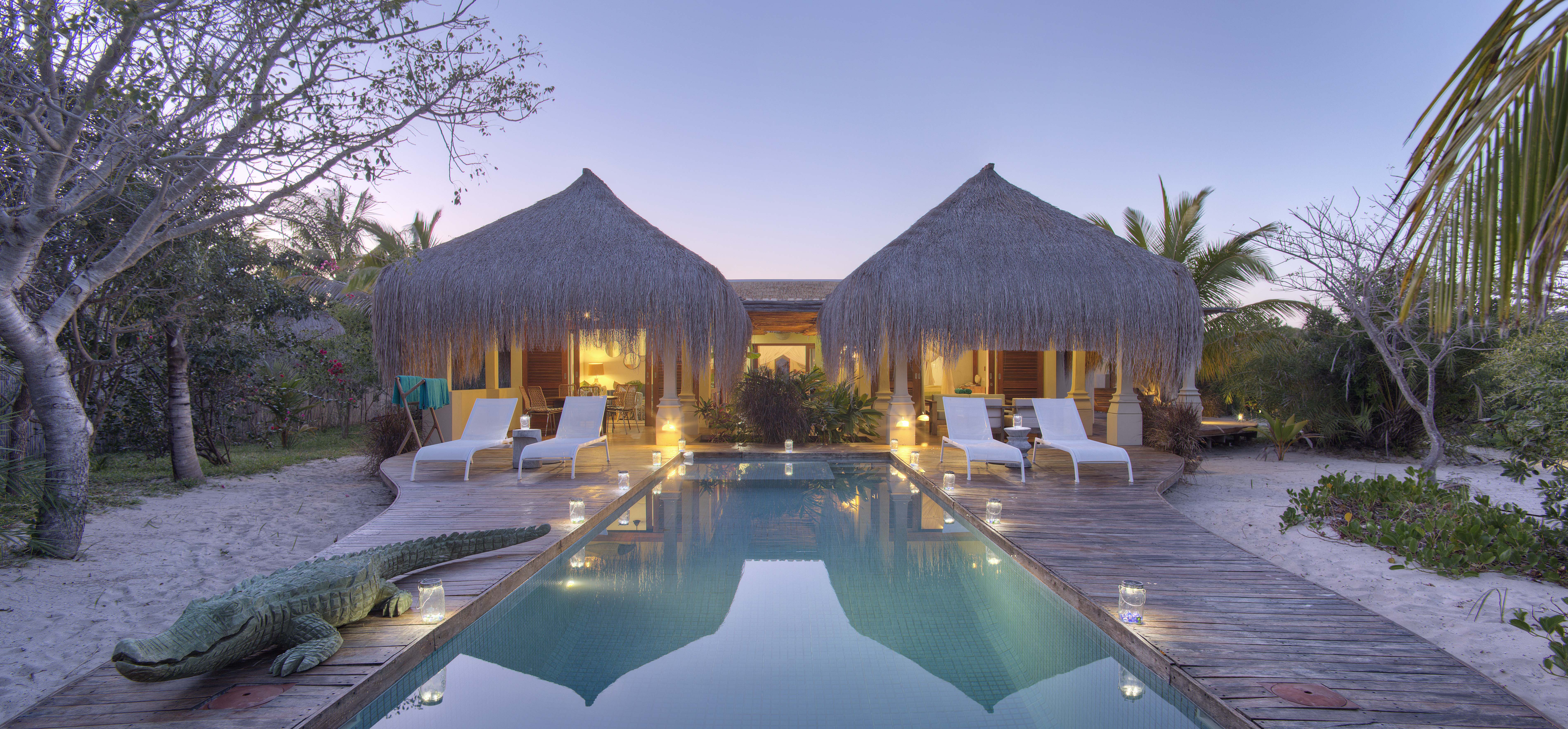 Amizade villa at Azura Benguerra in Mozambique
