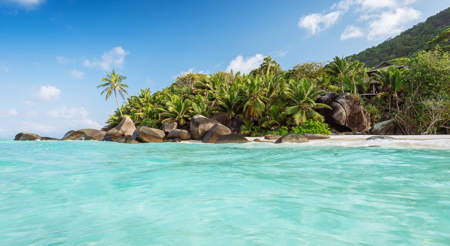 Beach at Hilton Labriz Seychelles