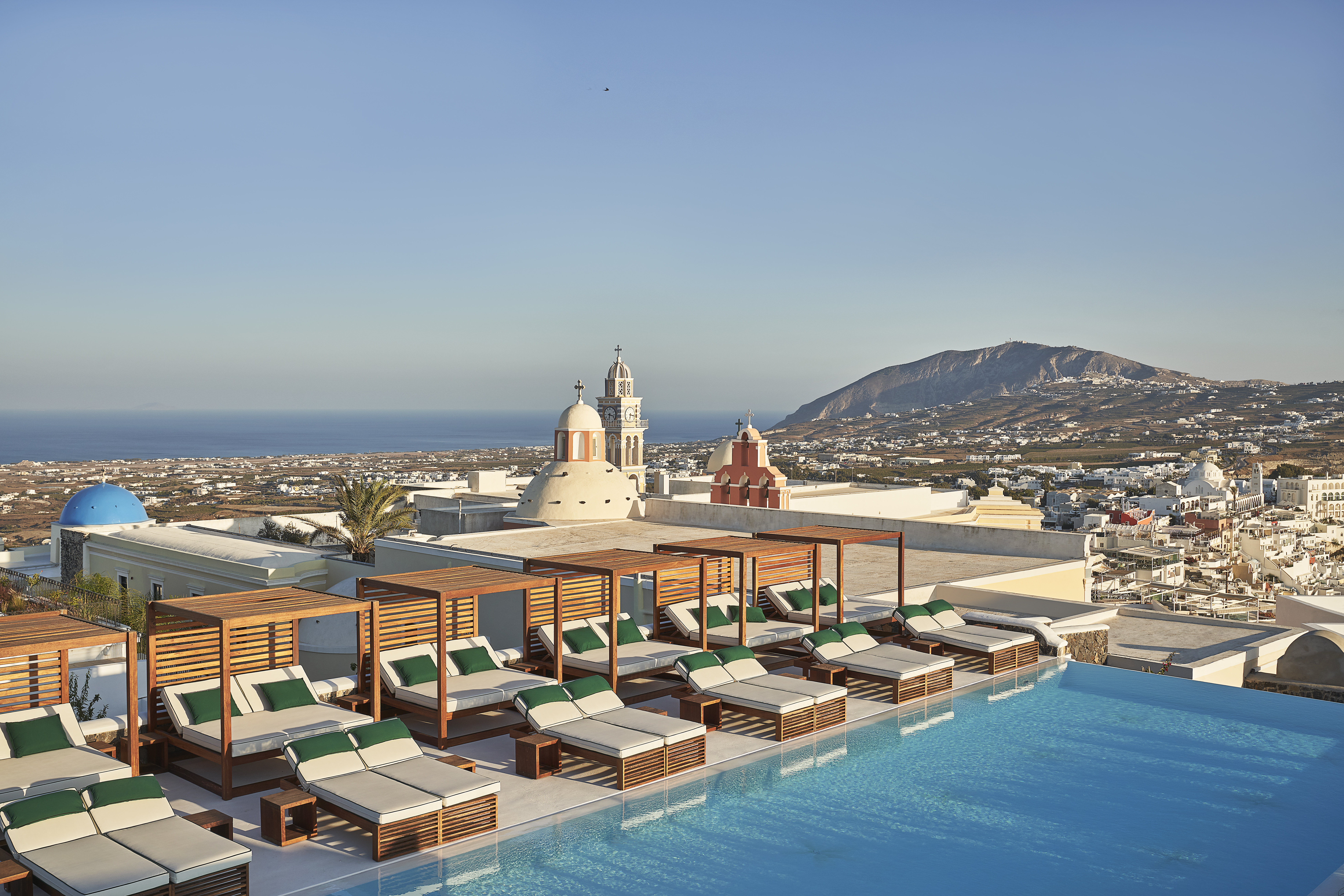 amazing views from Katikies Garden in Santorini