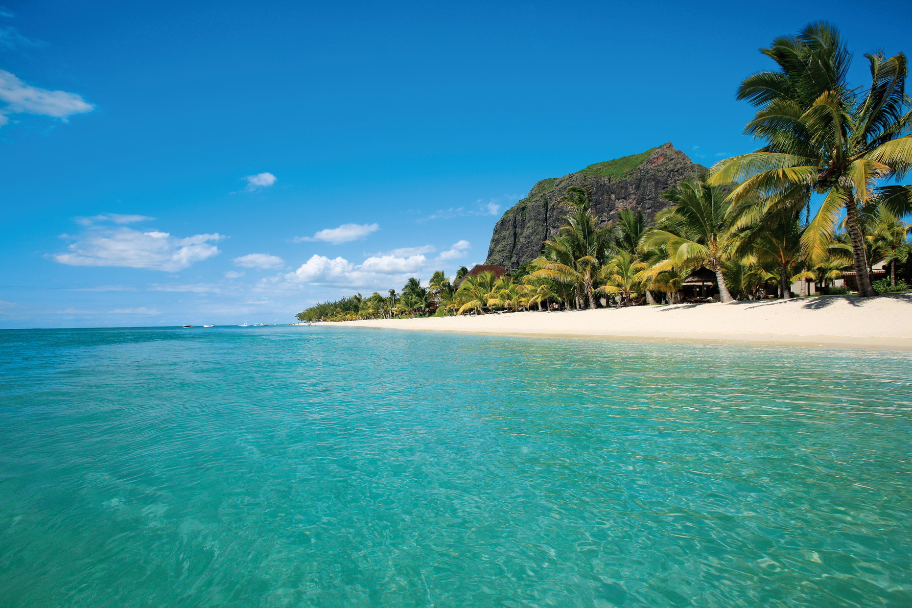 Views of Lux Le Morne from the sea