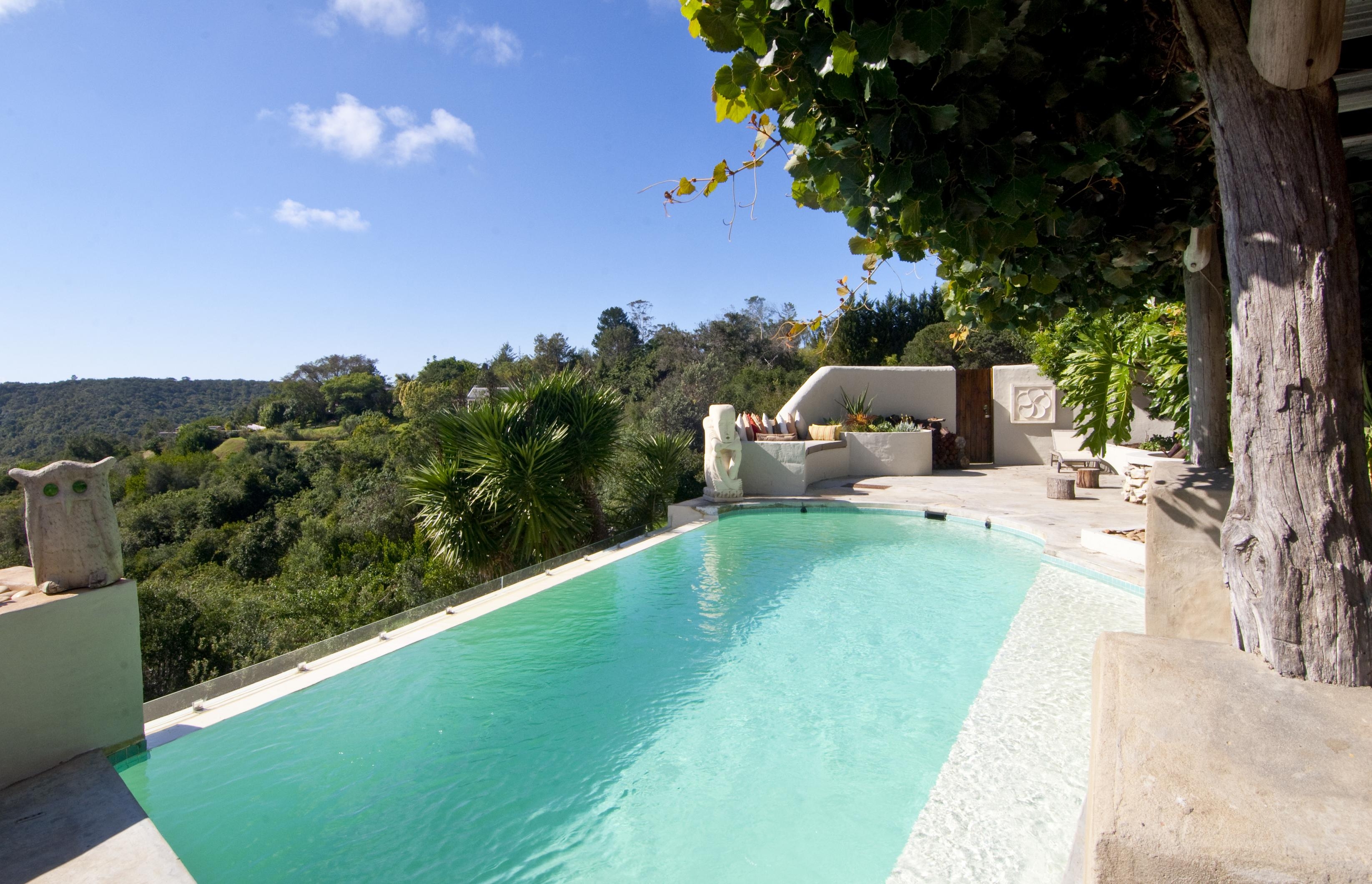 Hog Hollow Country Lodge Villa pool mountain views