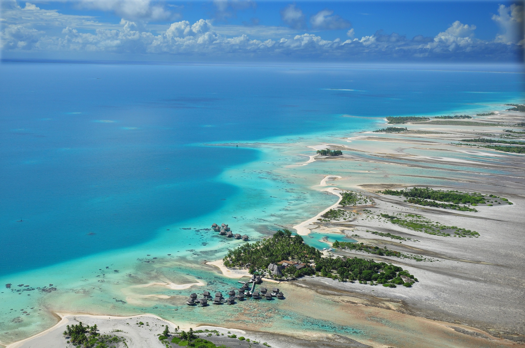 Le Tikehau by Pearl Resorts aerial view