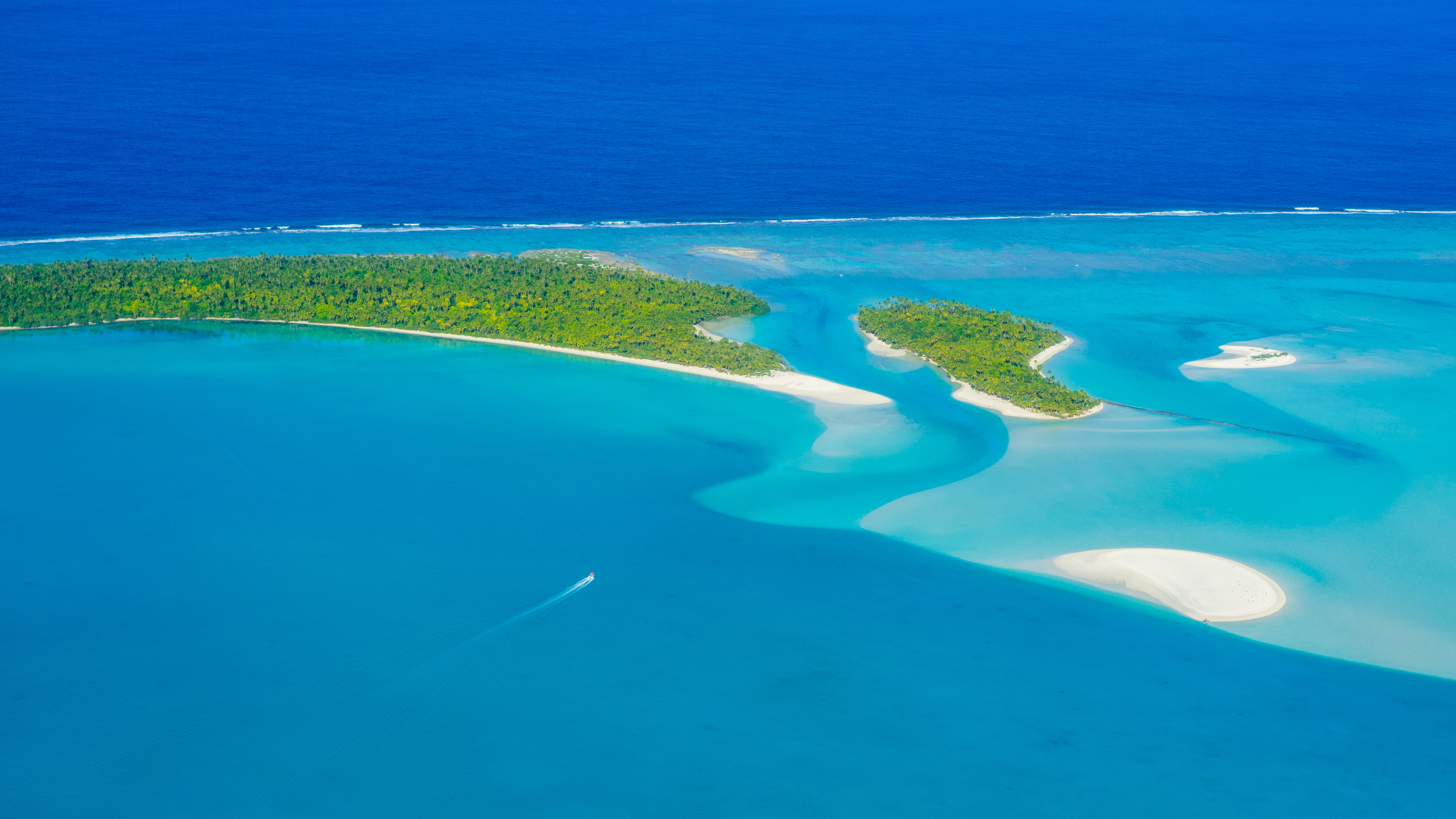 Beautiful Aitutaki Lagoon